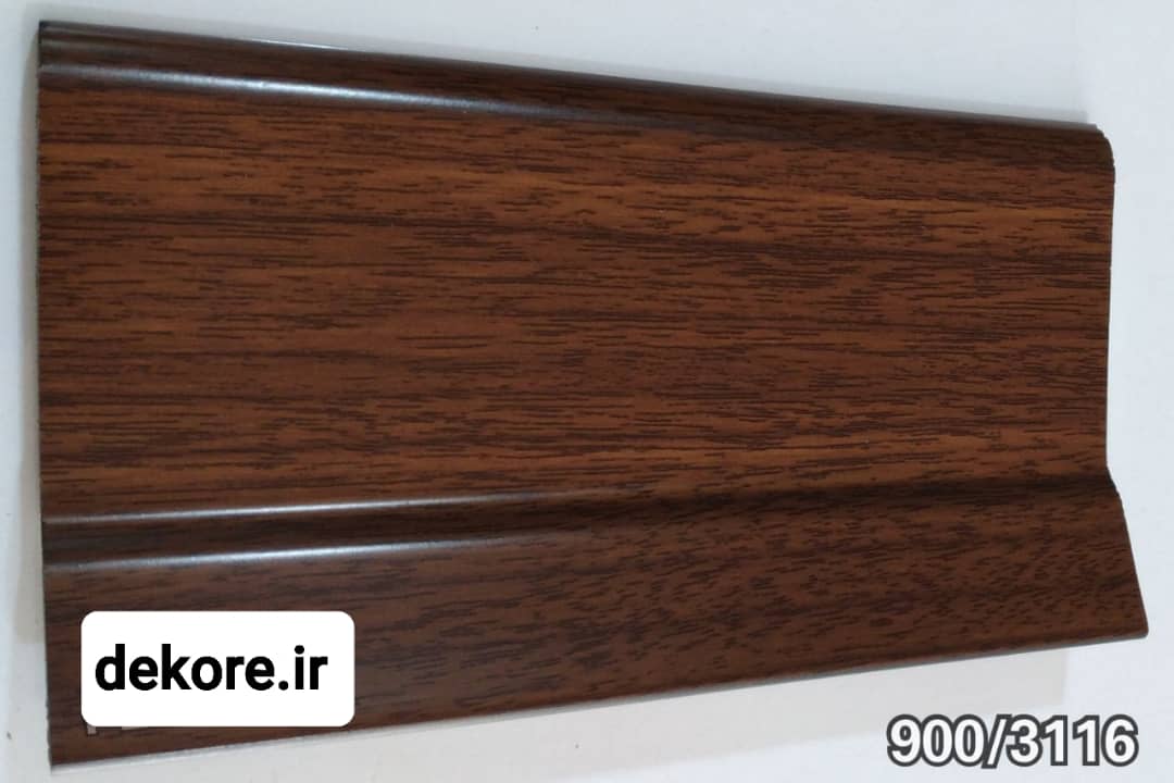 قرنیز گردویی ٩سانت pvc